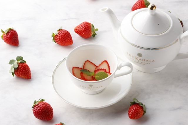 ＜ストロベリーティー＞